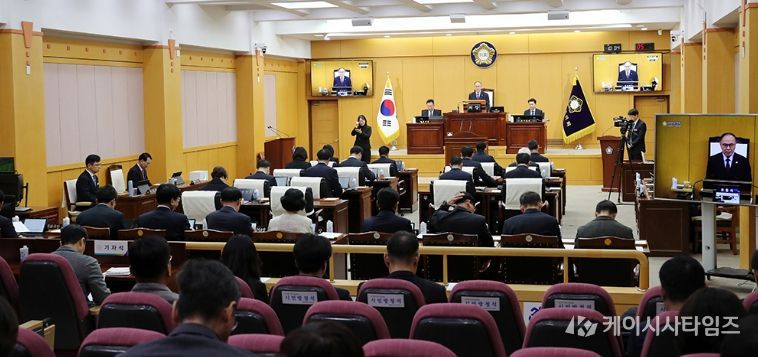 서산시의회, 제312회 임시회 개회