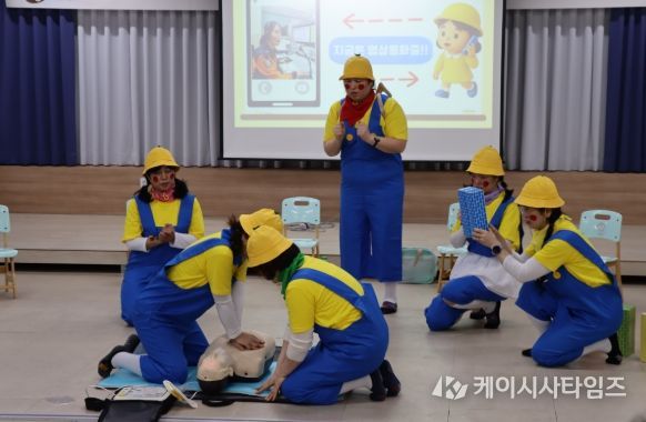 나주소방서, 일반인 심폐소생술 경연대회 자체 시연회 개최