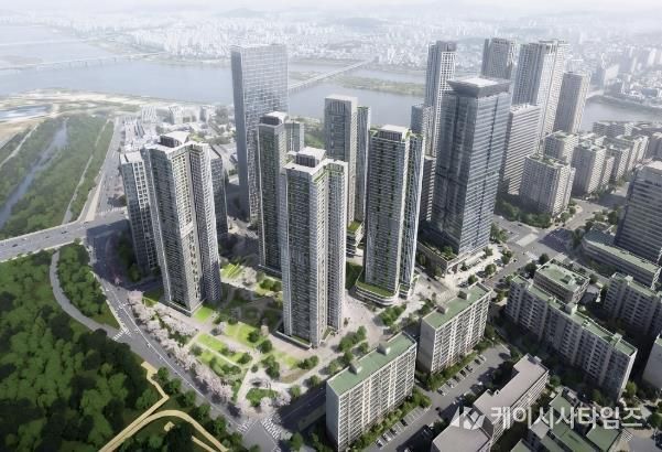 여의도 광장아파트 28 재건축 정비사업 조감도 예시(안)