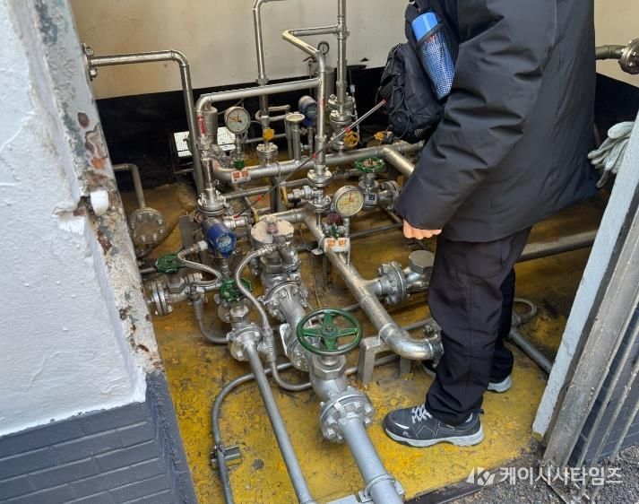 합동 점검하는 모습