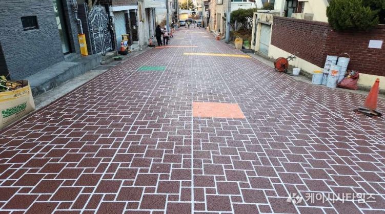 수성구, 만촌동 961-1번지 일원 노후 포장 정비로 통학로 안전 강화