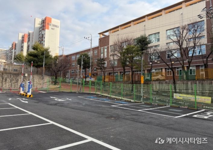 율곡초등학교 옆 공영주차장 2월부터 본격 운영