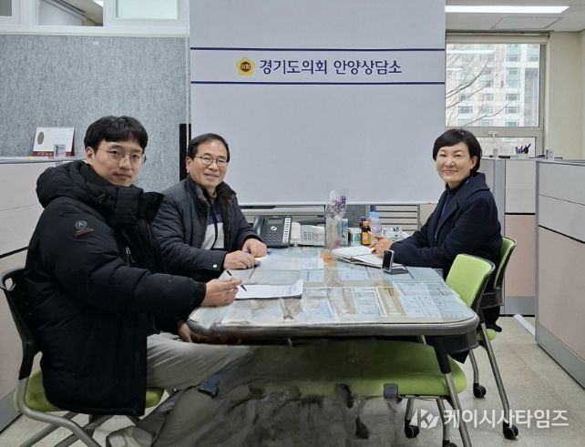 이채명 의원, 동안구 후면 무인 교통단속 장비 설치 논의