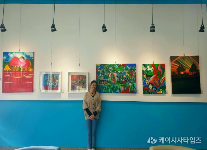 남부도서관은 '2월 문화수북데이'를 맞아 오는 26일까지 1층 갤러리에서 이령 작가의 그림 작품을전시한다