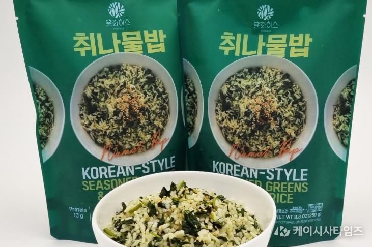 냉동 취나물밥 제품 사진
