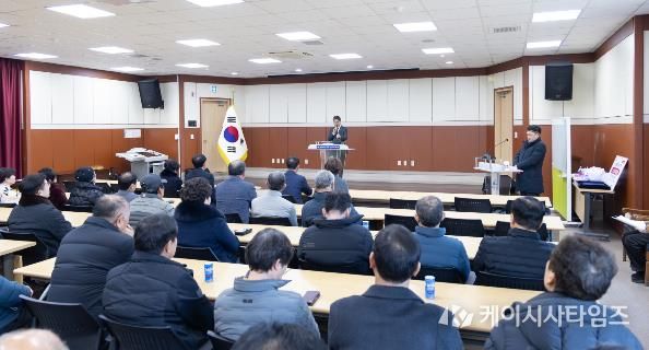 지난 6일, 청양군 한우연구회가 제12대 최재홍 회장 취임식과 연시총회를 개최했다.