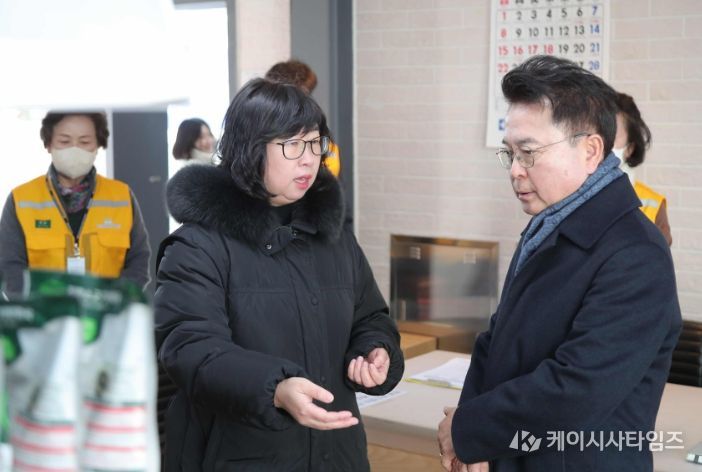 육동한 춘천시장, ‘그냥드림’ 사업장 찾아 운영 상황 점검