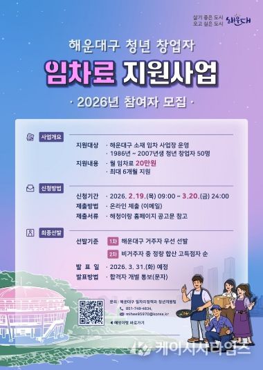 2026 청년 임차료 지원 사업