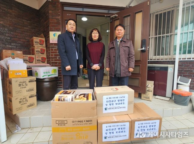 제천교육지원청, 설맞이 이웃사랑 지역사랑 나눔 실천