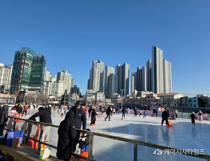 인천 동구, 2025-2026시즌 화도진스케이트장 운영