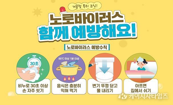 노로바이러스 감염증의 특징과 일상에서 실천할 수 있는 예방법