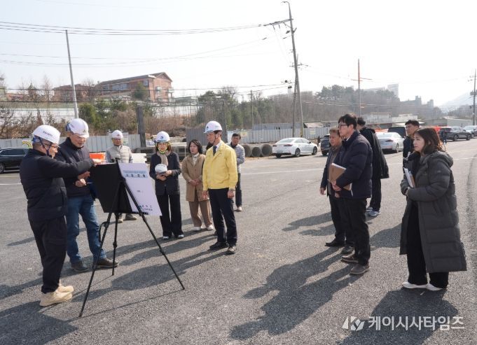 조병옥 군수, 현장 방문
