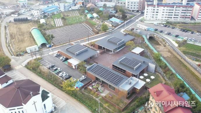 신평행복잇슈센터 항공사진