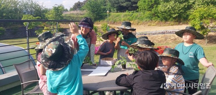 텃밭교육과 명상테라피를 통한 농촌이해·세대공감 교육