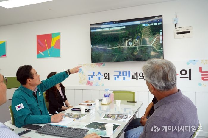 홍천군, 홍천이음터에서 '군수와 군민과의 소통의 날' 개최