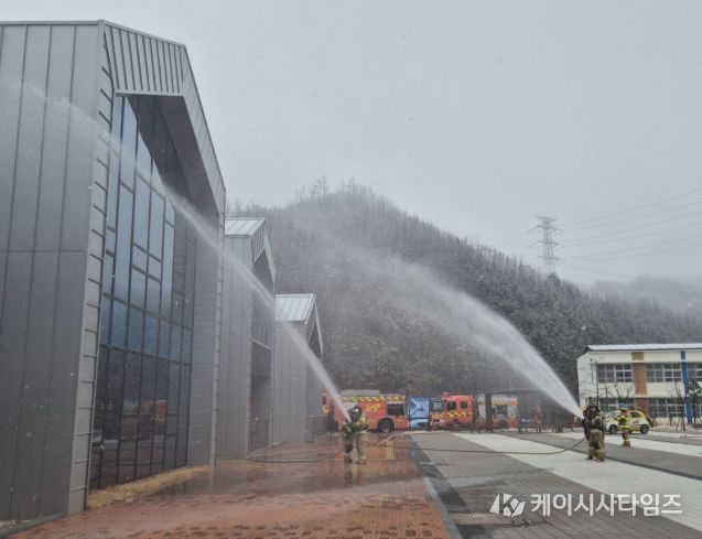 울진소방서, 화재진압 전술 숙달훈련 실