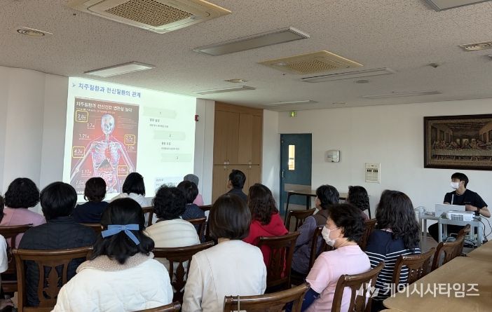 철원군 건강생활지원센터,‘노인복지시설 건강교실’운영