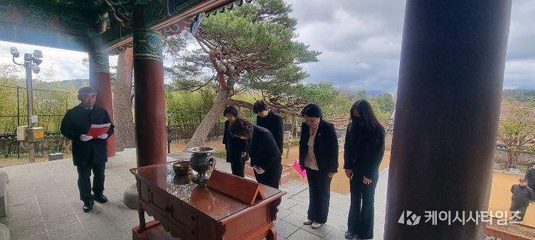 강릉시여성단체협의회 신사임당 얼 선양 오죽헌 참배
