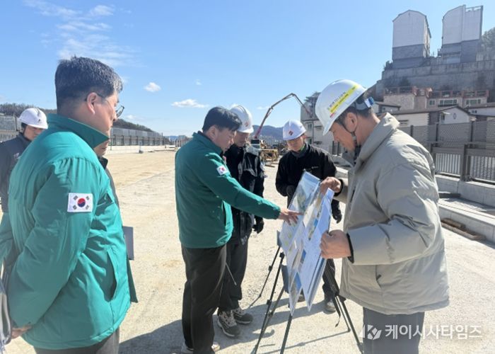 광주시, 해빙기 맞아 주요 사업 현장 안전점검 실시