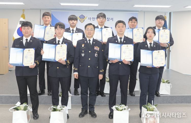 승진임용식 기념사진