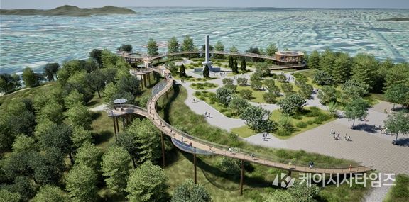 수봉공원 스카이워크 조감도