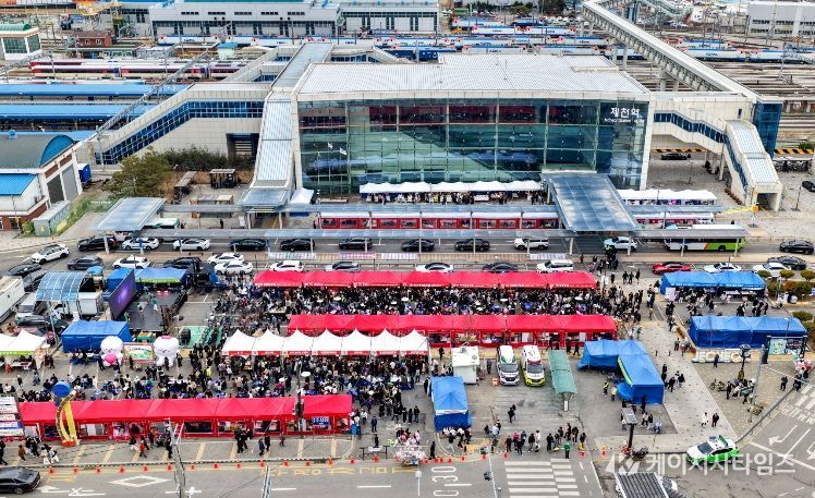 제2회 제천 빨간오뎅 축제 성황 … 방문객 1만 9천 명, 매출 3억 원