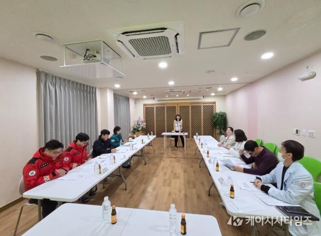 울주군, 산불 대비 합동 대피 도상훈련