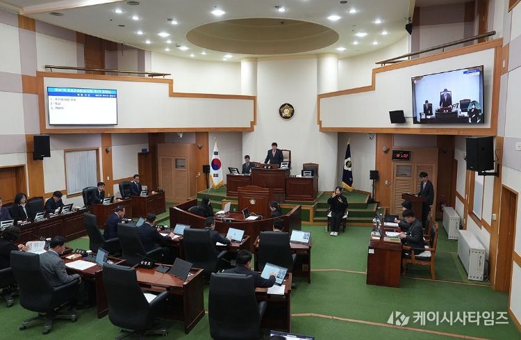 음성군의회, 제387회 임시회 개회