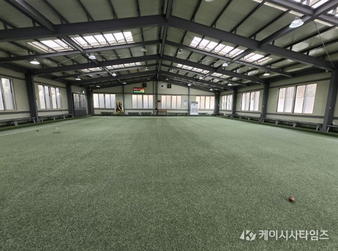 수지체육공원 정비 완료 모습