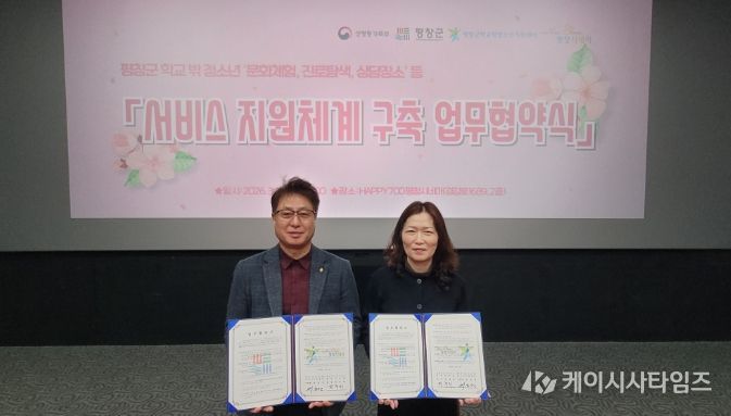 평창군학교밖청소년지원센터-평창시네마 문화 동행 프로젝트를 위한 업무협약