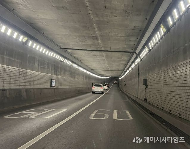 수지구 지하차도 등기구 교체