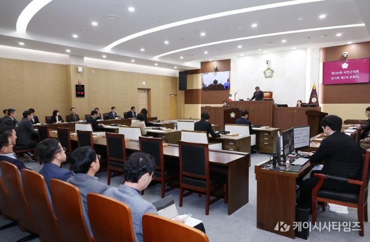 서천군의회, 3일간 열린 제340회 임시회 의사일정 마무리