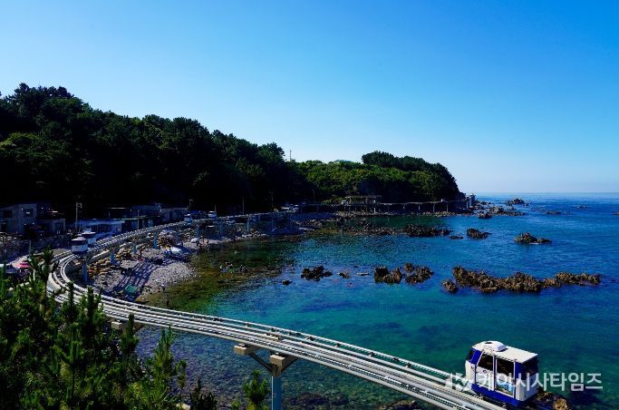 울진군 죽변해안스카이레일