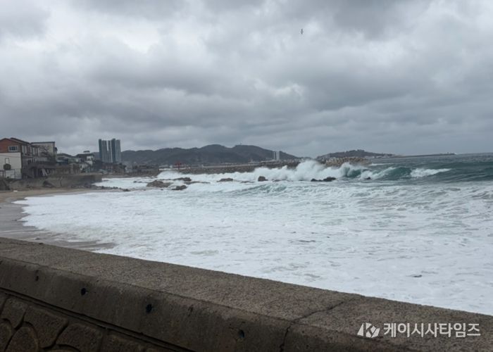 울진해경, 위험예보제'주의보'발령, 너울성 파도 주의