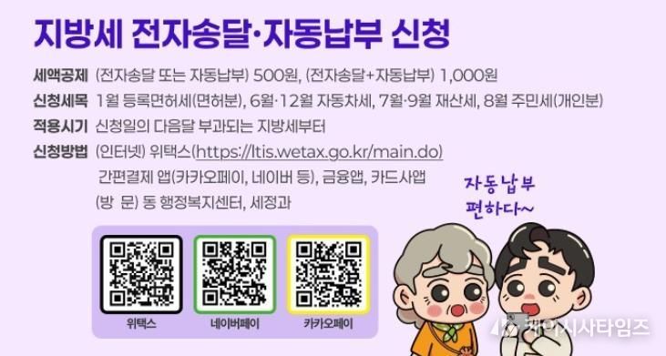 대전 중구, 납세 편의를 위한 지방세 전자납부 홍보 강화
