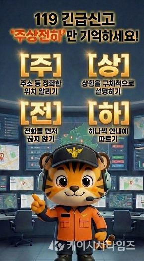 119 신고「주상전하」만 기억하세요