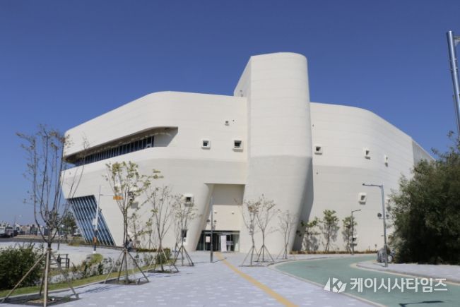 시흥오이도박물관 전경.