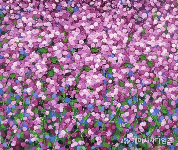 황미숙 작가_(작품사진) 기억을 지나 피어나다