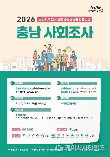 1만 5000가구 대상 방문·인터넷 조사