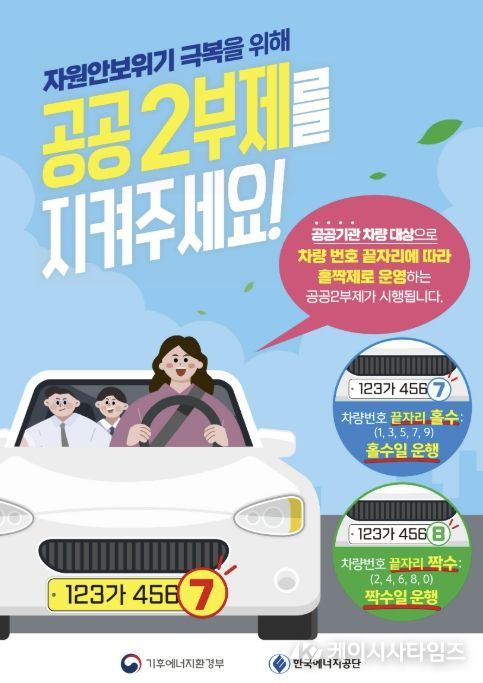 청주시, 8일부터 차량 2부제·공영주차장 5부제 전격 시행