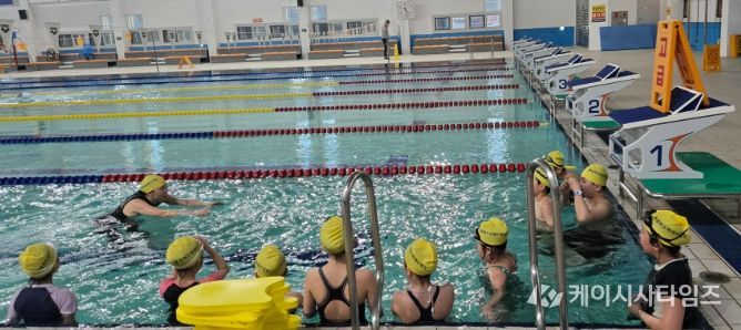 충북교육청 학생수영장, 초등학생 무료 수영교실 운영