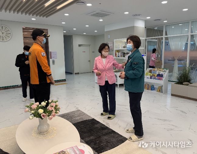 영월공공산후조리원, 화재 대비 비상조치 훈련