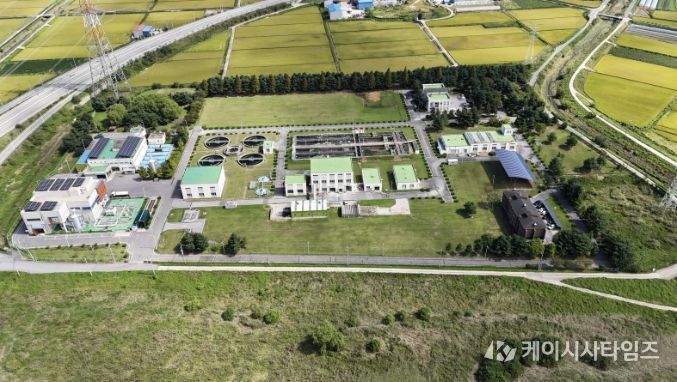 예산 공공하수처리시설 전경