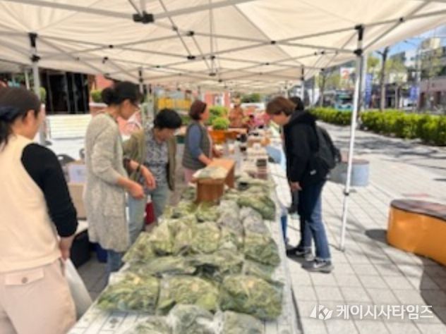 상주시 여성농민회, 2026년 첫 목요장터 개장